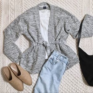 Tie-Waist Cardigan